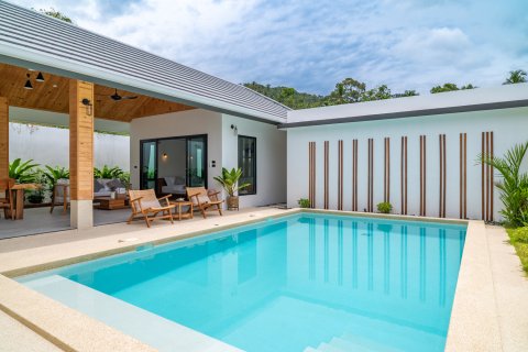 Villa on Chaweng Beach, Ko Samui, Thailand 3 bedrooms № 154564 - photo 13