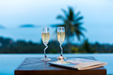 Villa on Chaweng Beach, Ko Samui, Thailand 3 bedrooms № 161524 - photo 19