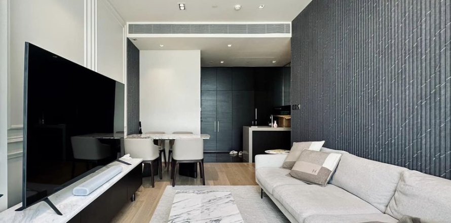 Condo à Pathum Wan, Bangkok, Thaïlande, 2 chambres № 163765