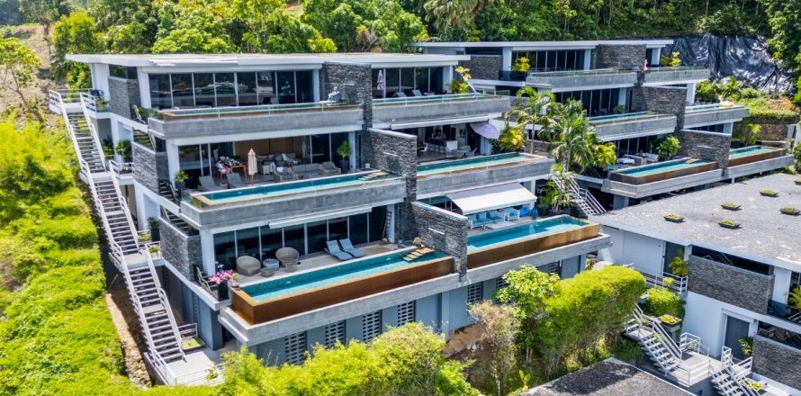 Квартира на Пляже Лаян, Таиланд с 4 комнатами № 153779