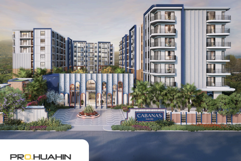 Квартира в Хуа Хине, Таиланд с 1 спальней  № 163937 - фото 15