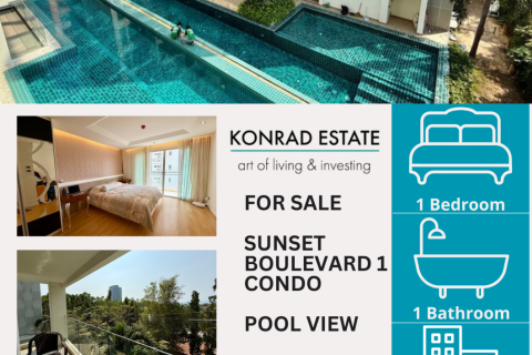 Studio in the Condo in Pattaya, Thailand  № 170335