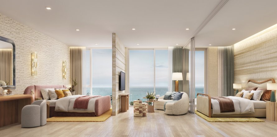 Квартира в Паттайе, Таиланд с 2 спальнями  № 120442