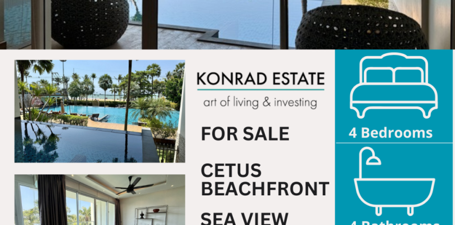 Condo in Pattaya, Thailand, 4 bedrooms  № 152418