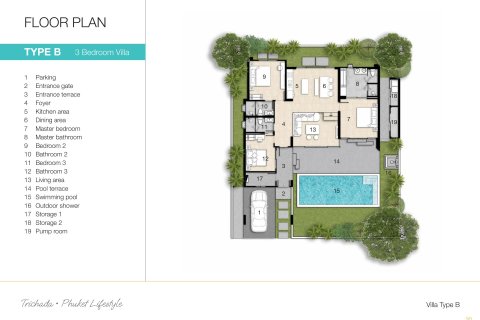Villa in Bang Tao, Thailand 3 bedrooms № 210254 - photo 7