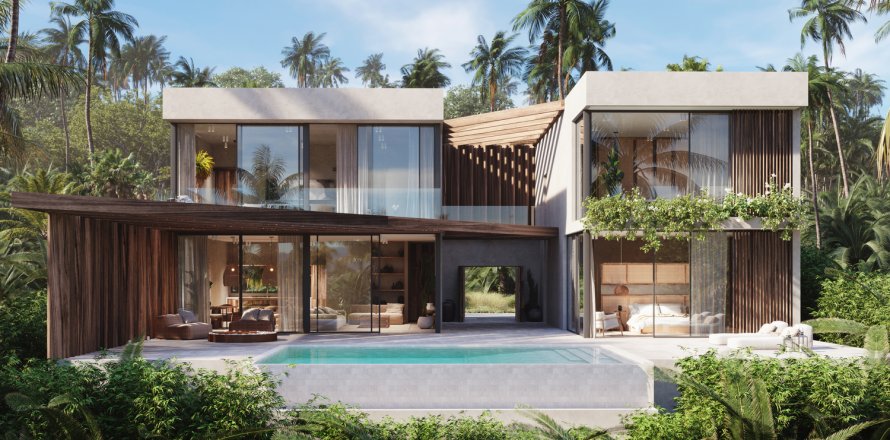 Villa sur Chaweng Beach, Ko Samui, Thaïlande 3 chambres № 154563