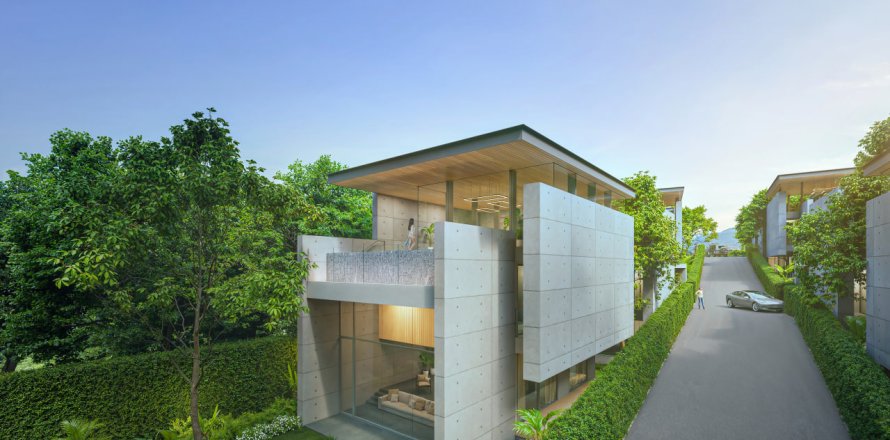 Вилла в Раваи, Таиланд с 5 комнатами  № 152574