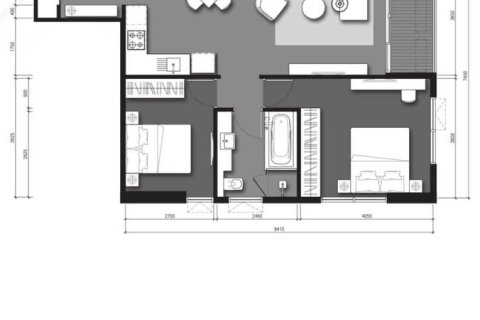 Condo in Watthana, Bangkok, Thailand, 2 bedrooms  № 167038 - photo 9