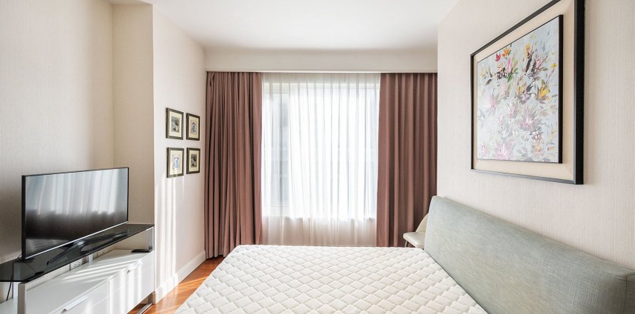 Кондоминиум с 2 комнатами в Патхум Ване, Бангкок, Таиланд № 163999