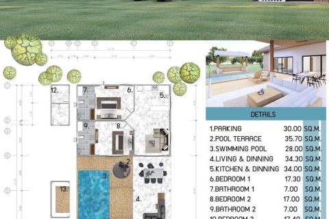 Villa on Chaweng Beach, Ko Samui, Thailand 3 bedrooms № 154564 - photo 16