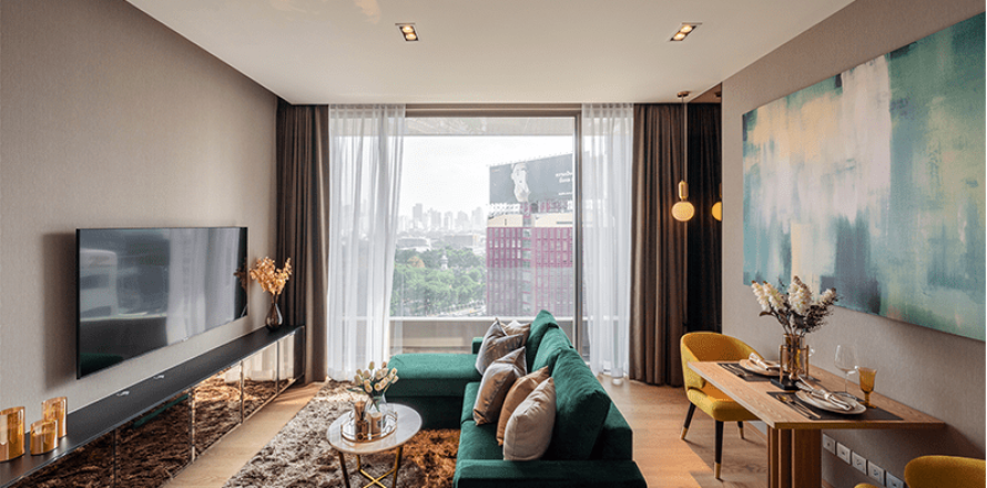 Studio dans le Condo à Bang Rak, Bangkok, Thaïlande № 164849