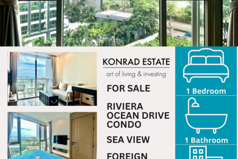 Condo in Pattaya, Thailand, 1 bedroom  № 146377 - photo 1
