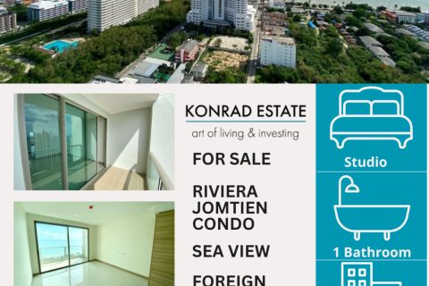 Studio in the Condo in Pattaya, Thailand № 146376 - photo 1