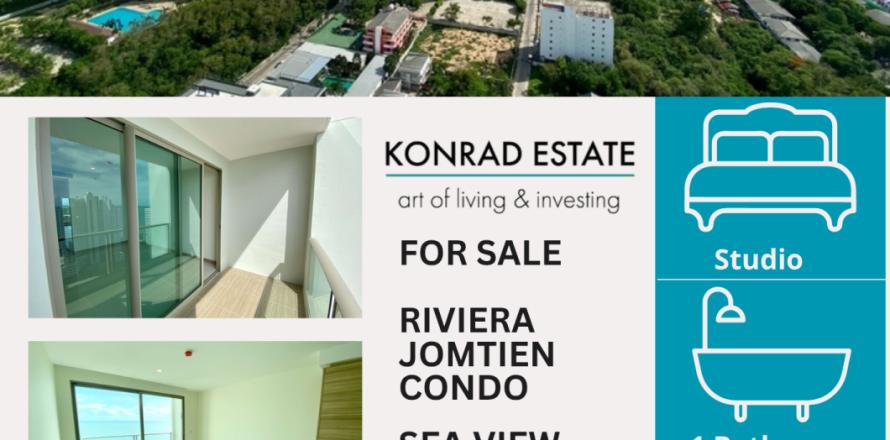 Studio in the Condo in Pattaya, Thailand № 146376