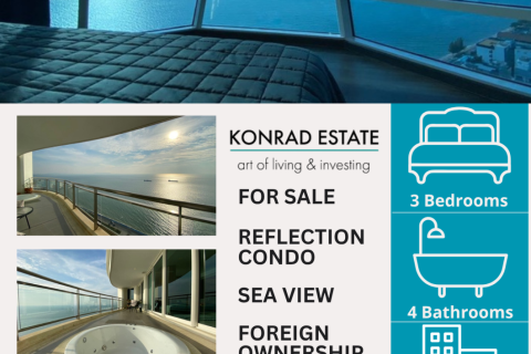 Condo in Pattaya, Thailand, 3 bedrooms  № 199883