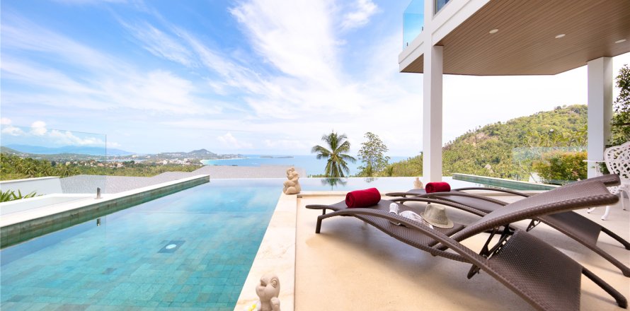 Villa sur Chaweng Beach, Ko Samui, Thaïlande 3 chambres № 154490