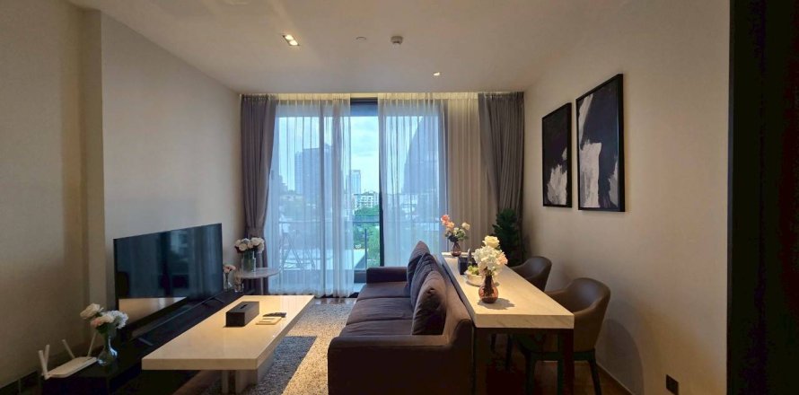 Studio in the Condo in Khlong Toei, Bangkok, Thailand  № 163778