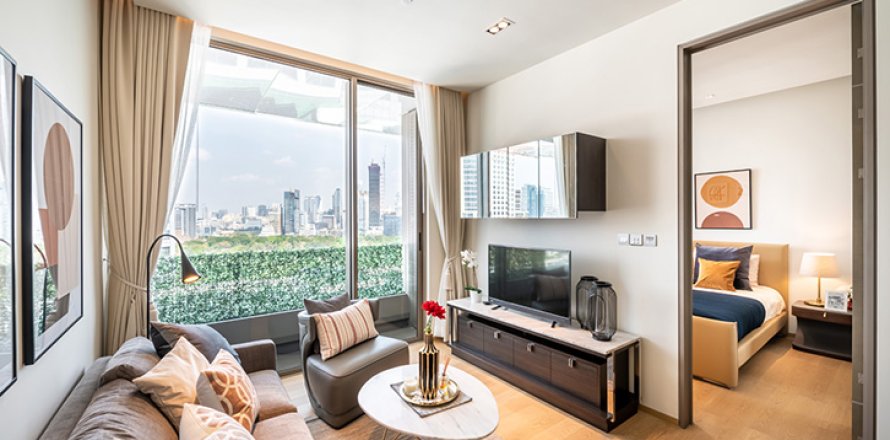 Studio dans le Condo à Bang Rak, Bangkok, Thaïlande № 164847