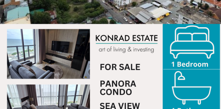 Недвижимость в Паттайе, Таиланд 34м2  № 146371