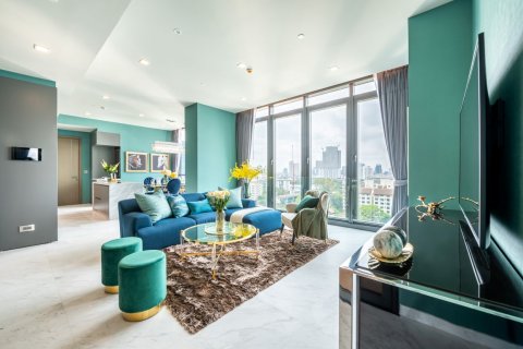 Кондоминиум с 2 комнатами в Ваттхане, Бангкок, Таиланд № 167041