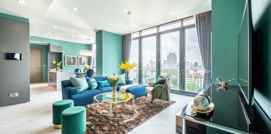 Condo à Watthana, Bangkok, Thaïlande, 2 chambres № 167041