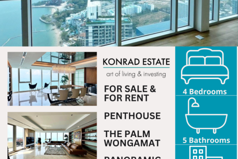 Condo à Pattaya, Thaïlande, 4 chambres  № 146383 - photo 1