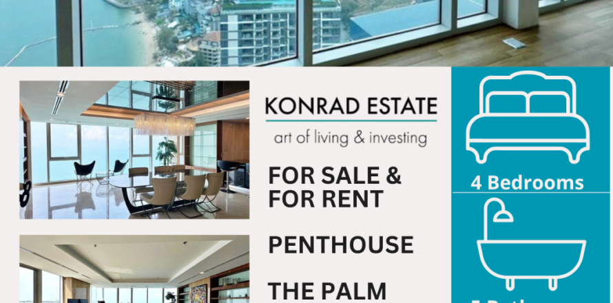 Condo à Pattaya, Thaïlande, 4 chambres  № 146383