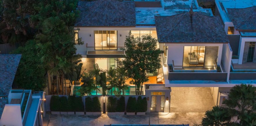 Вилла в Банг Тао, Таиланд с 5 комнатами  № 152468