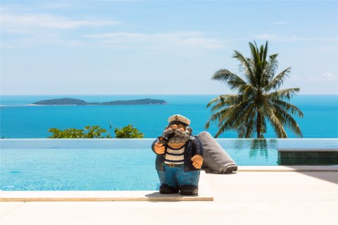 Villa on Chaweng Beach, Ko Samui, Thailand 3 bedrooms № 161524 - photo 4