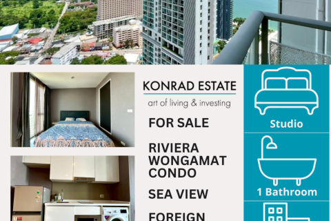 Недвижимость в Паттайе, Таиланд 27м2  № 146382 - фото 1