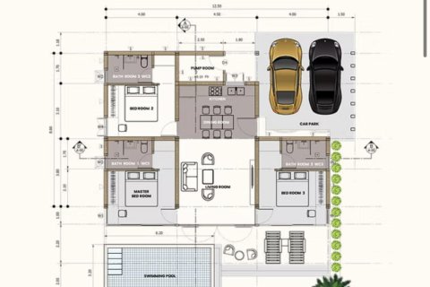 Villa in Ko Samui, Thailand 3 bedrooms № 162356 - photo 19