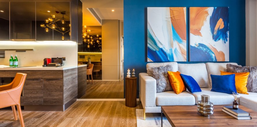 Недвижимость в Патхум Ване, Бангкок, Таиланд 54м2  № 163871