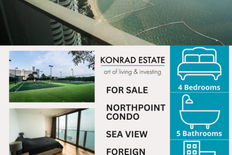 Condo in Pattaya, Thailand, 4 bedrooms  № 167055