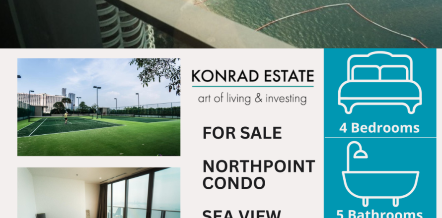 Condo in Pattaya, Thailand, 4 bedrooms  № 167055