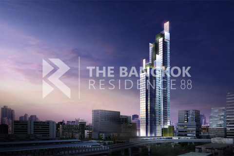 Condo à Bangkok, Thaïlande, 1 chambre  № 188200
