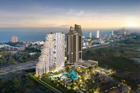 Condo in Hua Hin, Thailand, 1 bedroom  № 222072