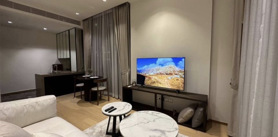 Condo à Bangkok, Thaïlande, 1 chambre № 185483