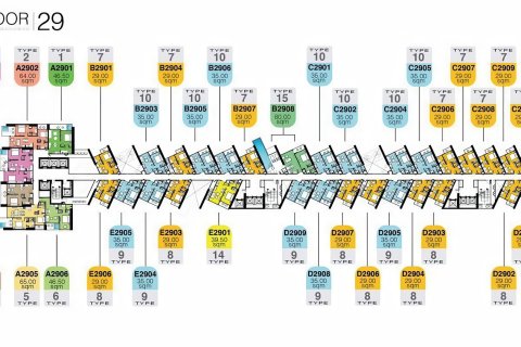 Apartment in Pattaya, Thailand 1 bedroom № 155529 - photo 9