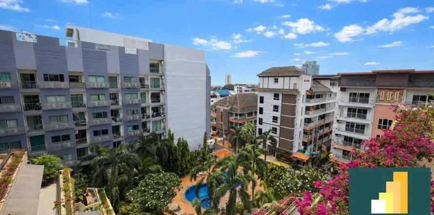 Condominio de 2 dormitorios en Pattaya, Tailandia № 210950