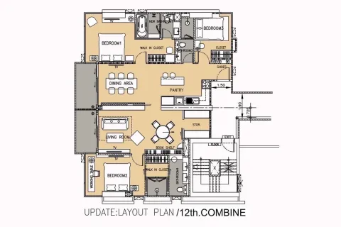 Condominio de 3 dormitorios en Pattaya, Tailandia № 210945 - foto 10
