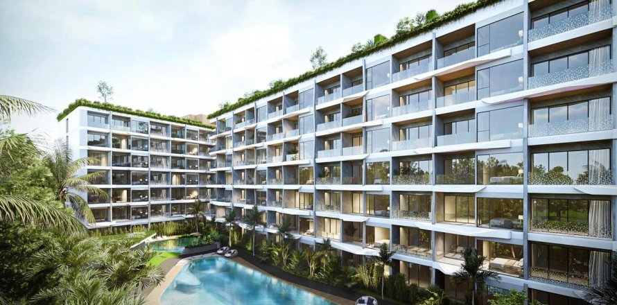 Квартира в Раваи, Таиланд с 2 комнатами  № 150602