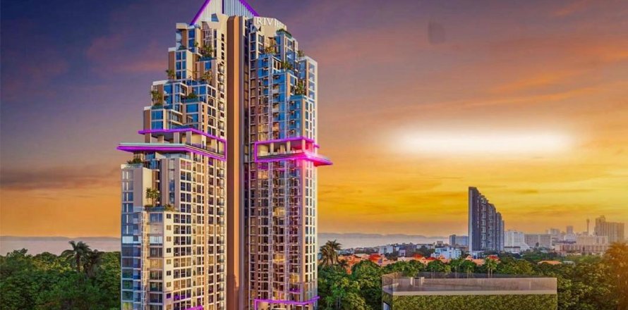 Квартира в Паттайе, Таиланд с 3 комнатами  № 150604