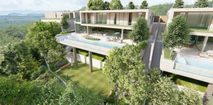 Villa in Phuket, Thailand 4 bedrooms № 155464