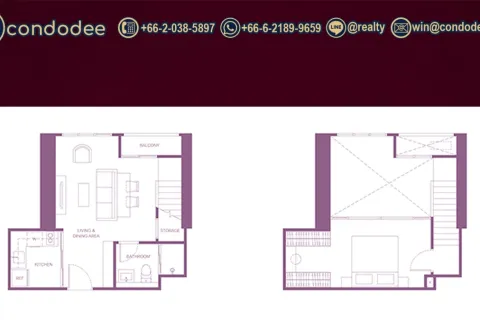 Condo à Khlong San, Bangkok, Thaïlande, 1 chambre № 201348 - photo 13