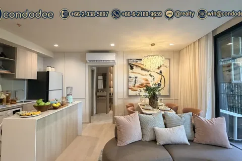 Condo in Khlong San, Bangkok, Thailand, 2 bedrooms № 201346