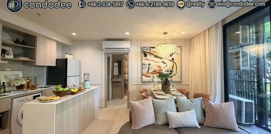 Condo à Khlong San, Bangkok, Thaïlande, 2 chambres  № 201346