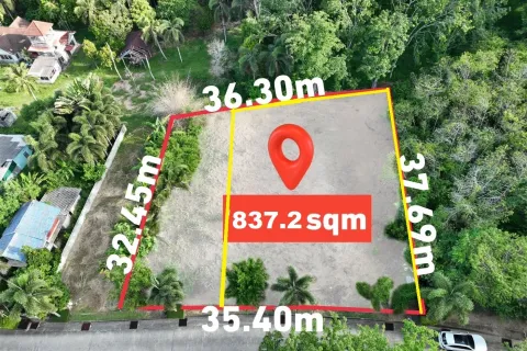 Terrain à Pa Klok, Thaïlande 837.2 m2 № 161239 - photo 3