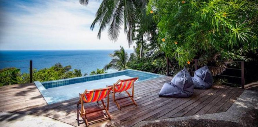 Дуплекс в Тау, Таиланд с 4 спальнями № 135232