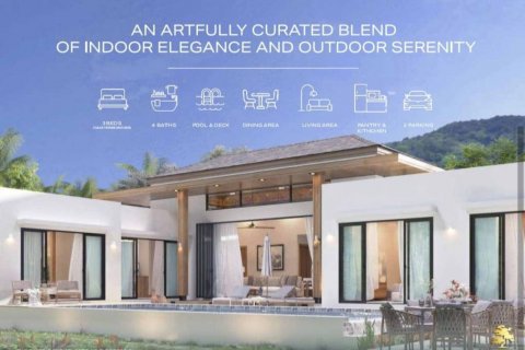 Вилла в Краби, Таиланд с 3 спальнями  № 134560 - фото 4