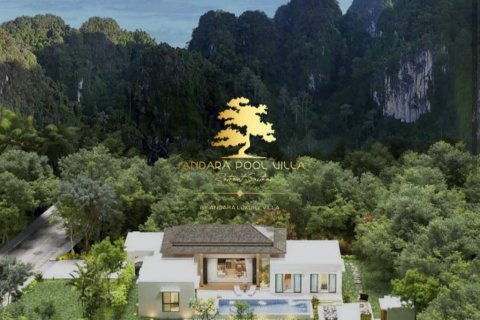 Вилла в Краби, Таиланд с 3 спальнями  № 134560 - фото 1